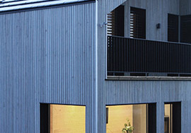 wooden house
