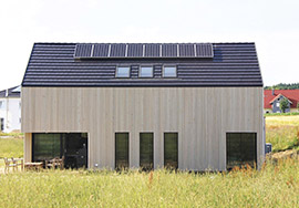 wooden house