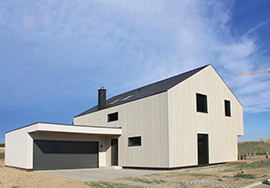 wooden house