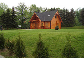 wooden house