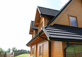 wooden house