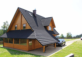 wooden house