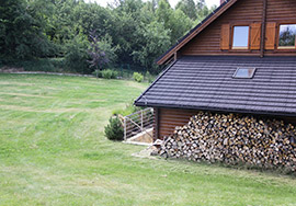 wooden house