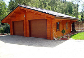 wooden garagey