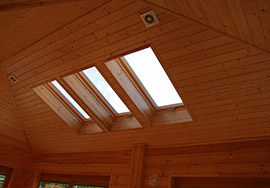 windows and doors made of wood