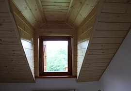 windows and doors made of wood