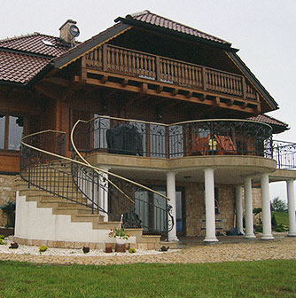 wooden house