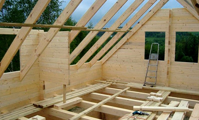wooden house