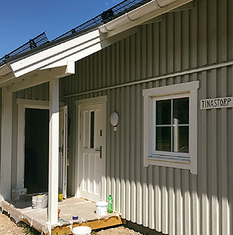 ett hus i skandinavisk stil